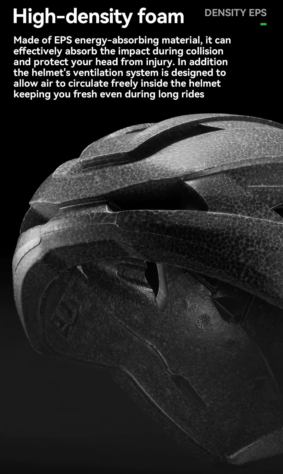 Casco Rockbros Carbón