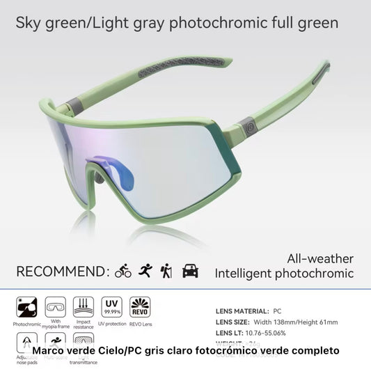 Fotocromaticos verde Sky Green