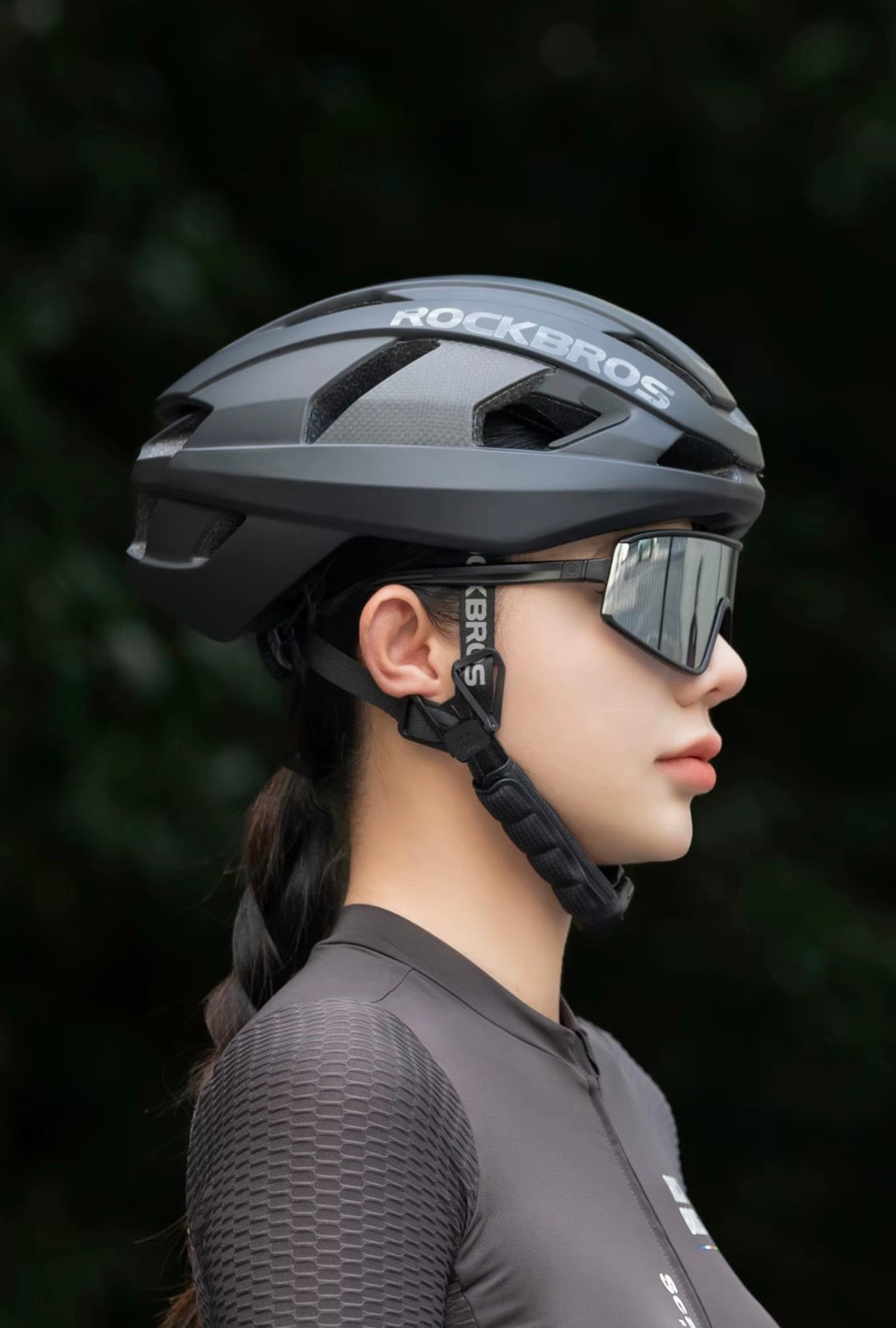 Casco Rockbros Carbón