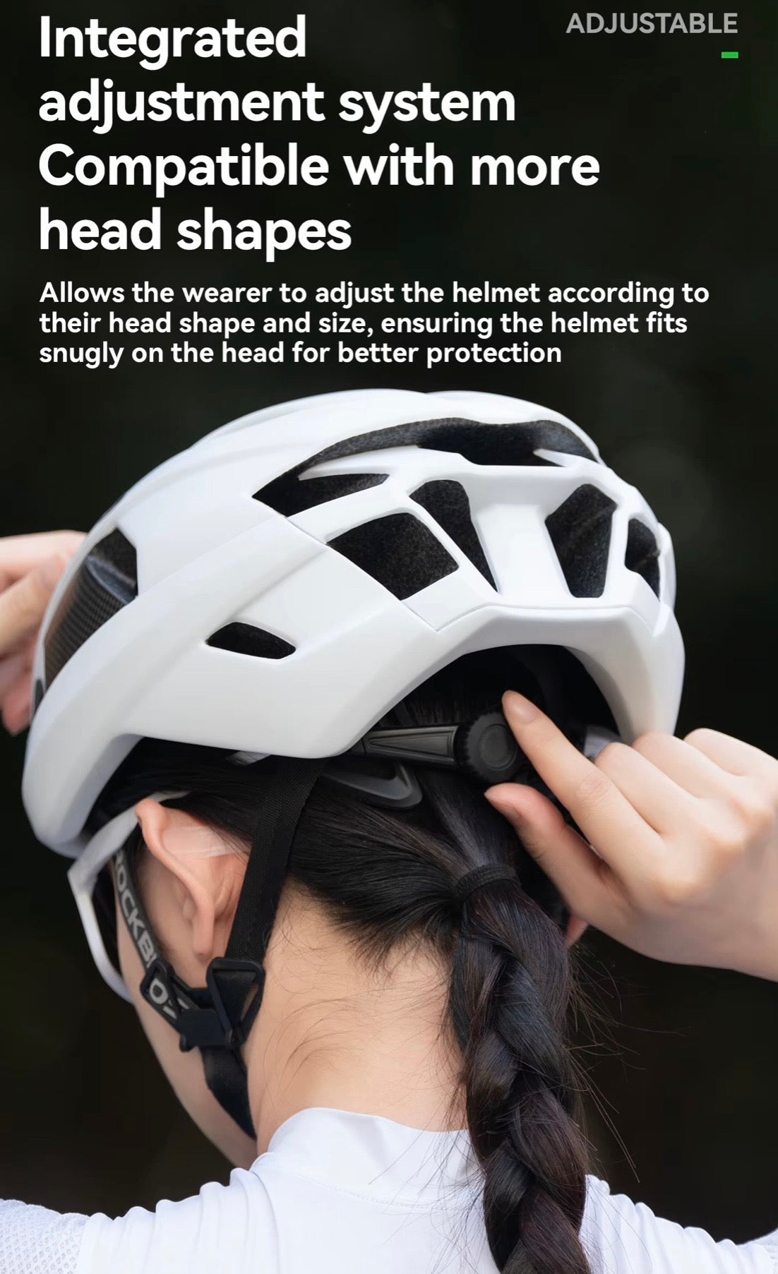 Casco Rockbros Carbón