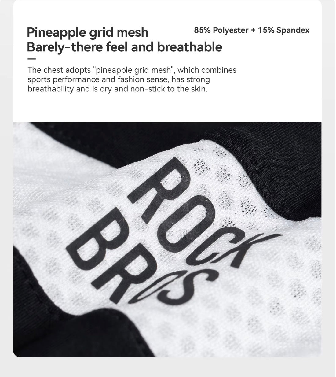 Maillot Rockbros transpirable