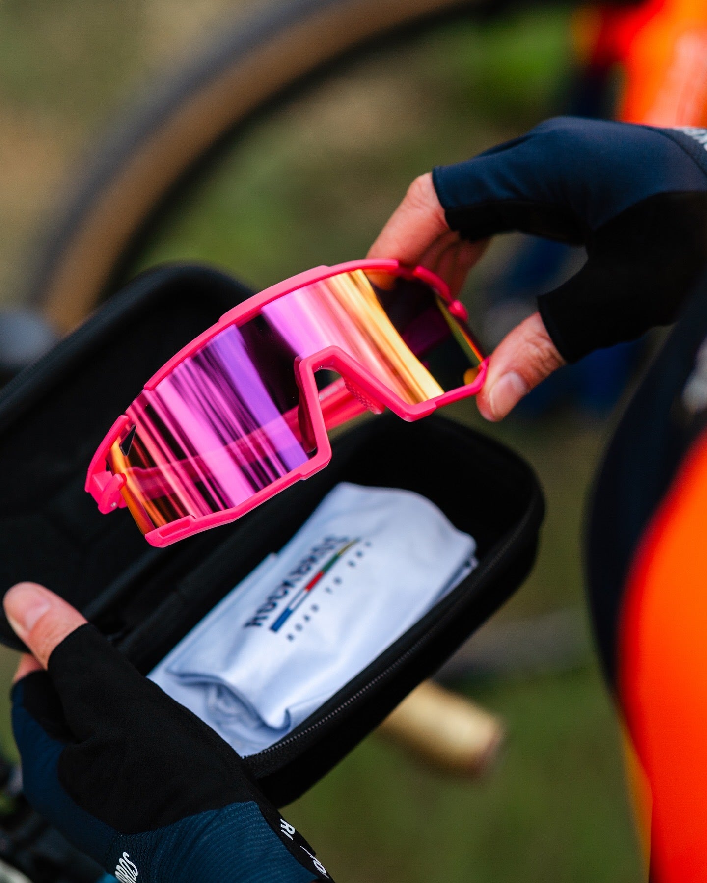 Lentes Rosa FOTOCROMÁTICOS Rockbros Road to Sky